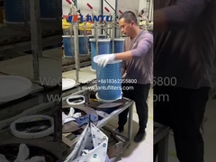 LANTU Truck Air filter cap pembuatan garis bengkel