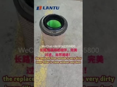 LANTU truk filter udara diganti filter bagian dalam terlihat seperti yang baru