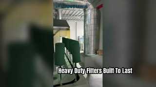 Filter Canister Jalur Pelapisan Otomatis | Produksi Pabrik