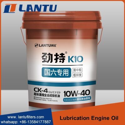 Minyak Pelumas Truk LANTU Pasokan Pabrik OEM Oli Mesin Diesel Sintetis Penuh SAE 10W-40